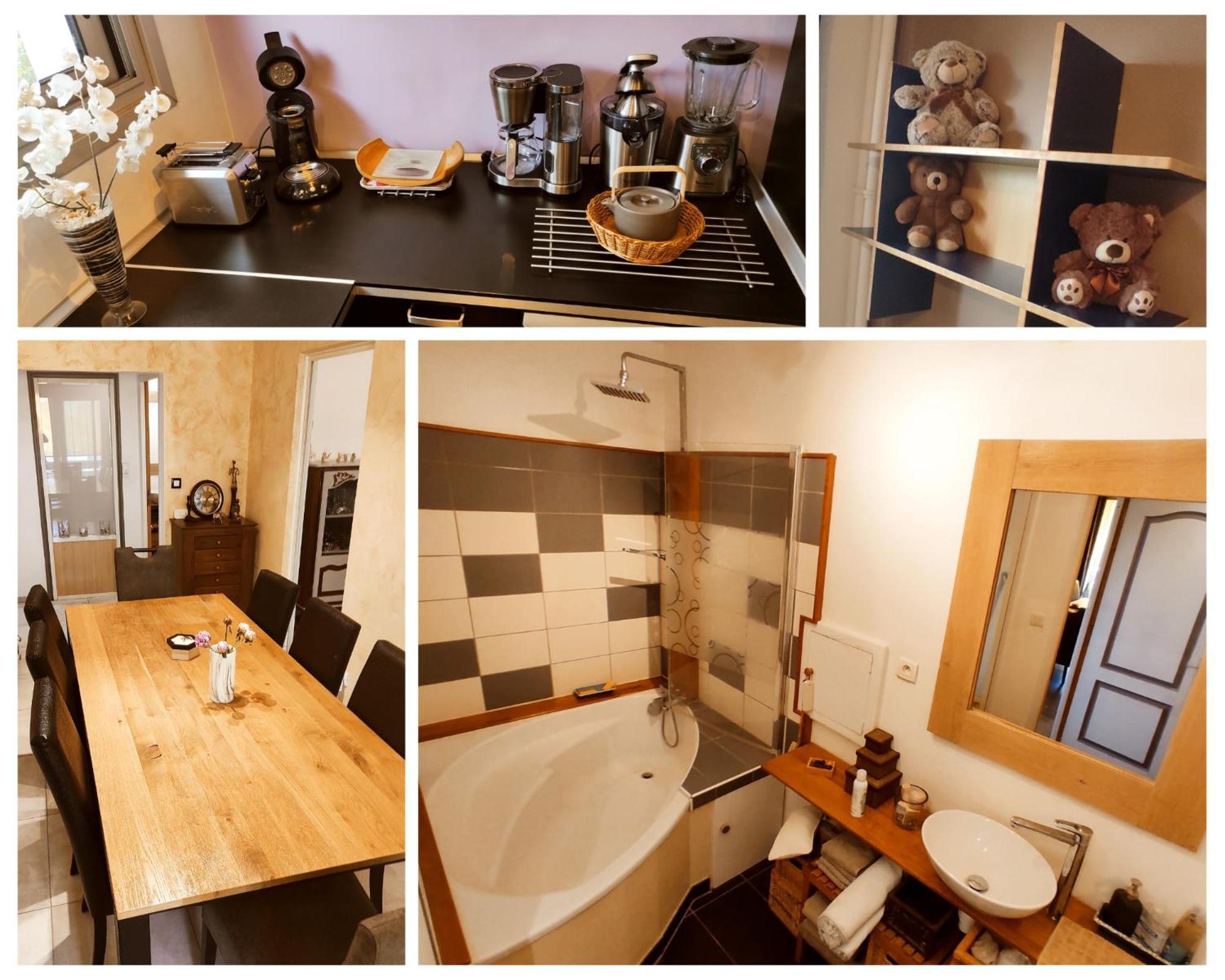 Appartement entier 70m² avec Balcon et Parking en Résidence Fermée Saint-Priest  Esterno foto